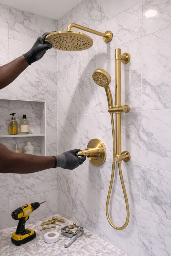 shower installation johannesburg