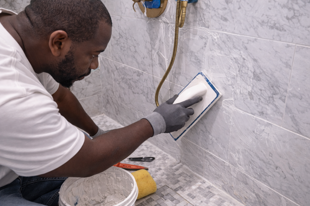 small bathroom renovation